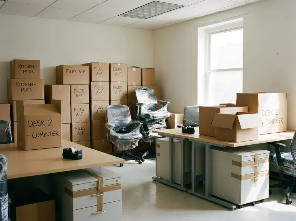 Office Storage and Removals in Stoke on Trent: Expert Commercial Services from Cheshire Movers