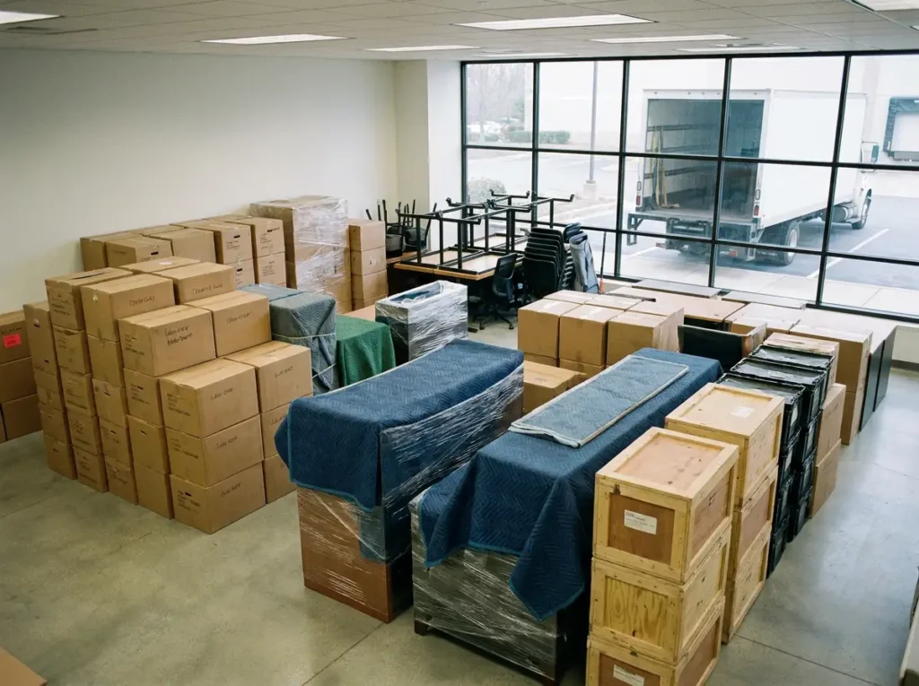 Managed Office Moves in Stoke on Trent: Your Complete Guide by Cheshire Movers
